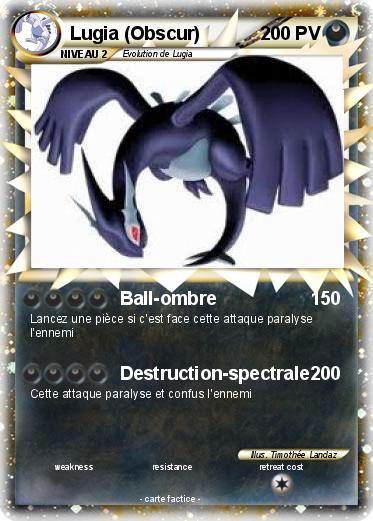 Pokemon Lugia (Obscur)