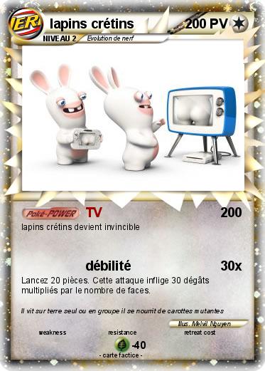 Pokemon lapins crétins