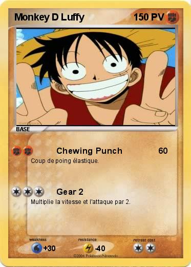 Pokemon Monkey D Luffy