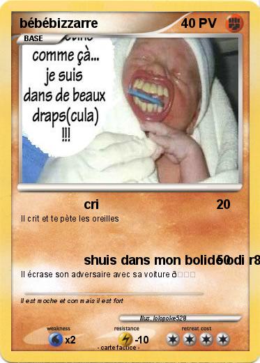 Pokemon bébébizzarre