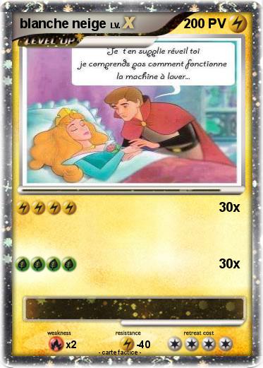 Pokemon blanche neige