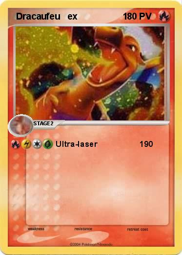 Pokemon  Dracaufeu   ex                  1