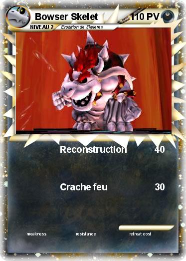 Pokemon Bowser Skelet