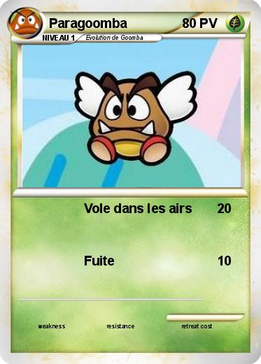 Pokemon Paragoomba