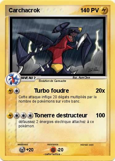 Pokemon Carchacrok