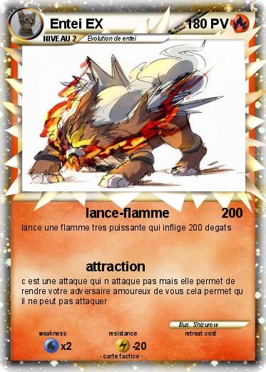 Pokemon Entei EX