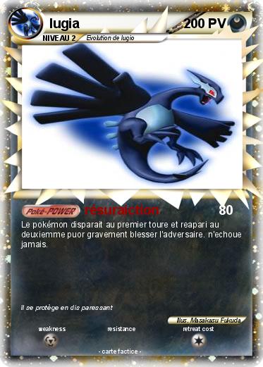 Pokemon lugia