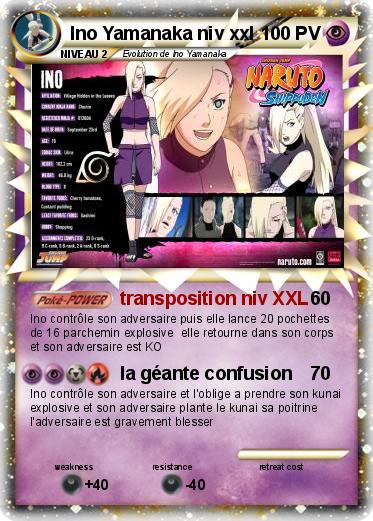 Pokemon Ino Yamanaka niv xxl