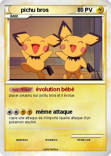Pokemon pichu bros