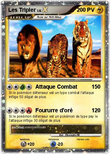 Pokemon Les Tripler