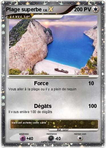 Pokemon Plage superbe
