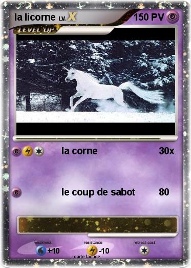 Pokemon la licorne