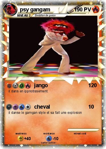 Pokemon psy gangam