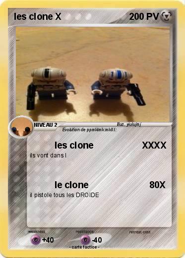 Pokemon les clone X
