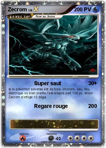 Pokemon Zecrom
