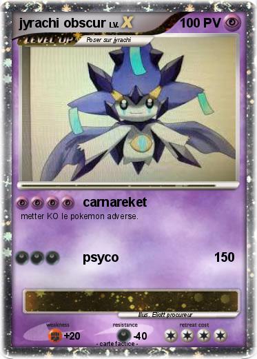 Pokemon jyrachi obscur