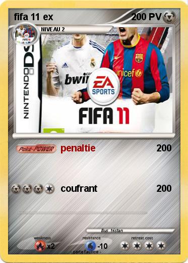 Pokemon fifa 11 ex