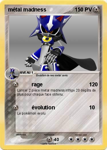 Pokemon métal madness
