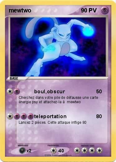 Pokemon mewtwo