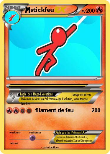 Pokemon stickfeu