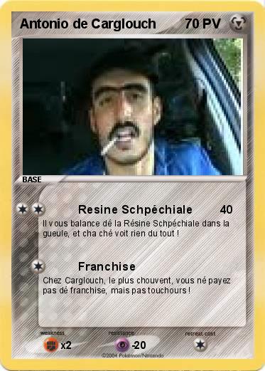 Pokemon Antonio de Carglouch