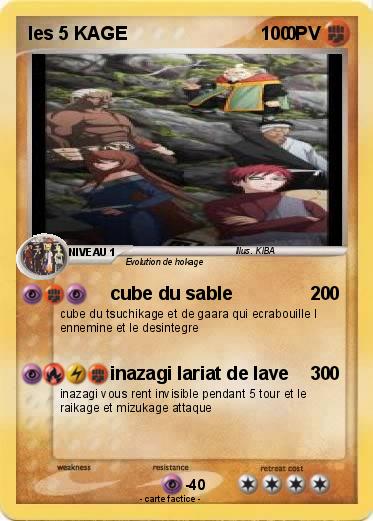 Pokemon les 5 KAGE                               0