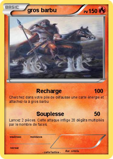 Pokemon gros barbu