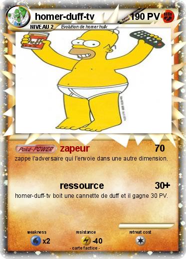 Pokemon homer-duff-tv