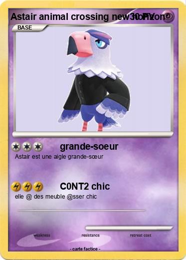 Pokemon Astair animal crossing new horizon