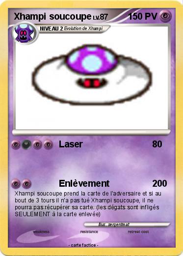 Pokemon Xhampi soucoupe