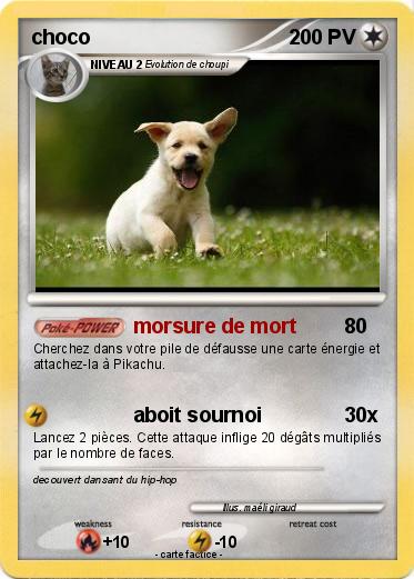 Pokemon choco