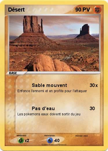 Pokemon Désert 