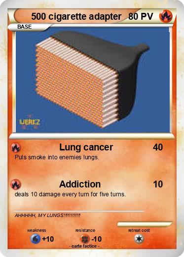 Pokemon 500 cigarette adapter