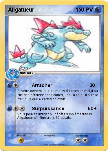 Pokemon Aligatueur