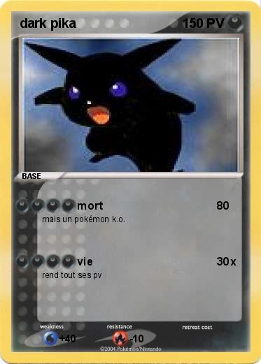Pokemon dark pika