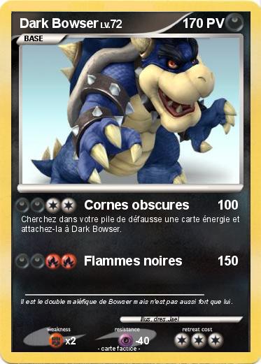 Pokemon Dark Bowser
