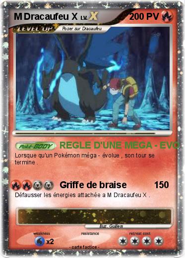 Pokemon M Dracaufeu X