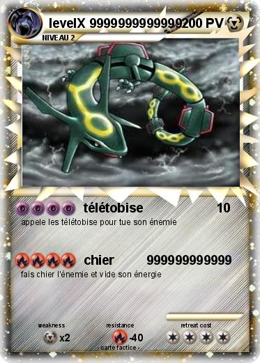 Pokemon levelX 9999999999999