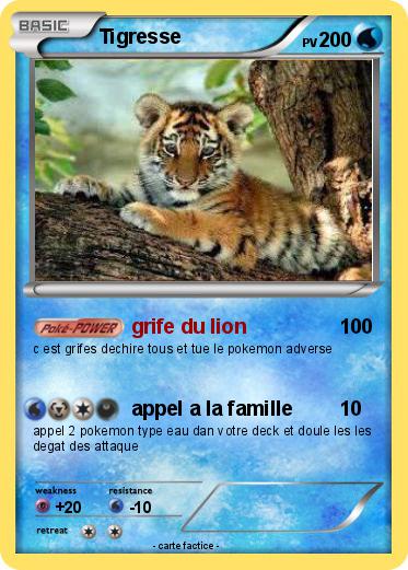 Pokemon Tigresse
