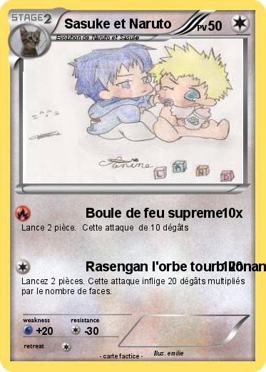 Pokemon Sasuke et Naruto