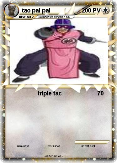 Pokemon tao pai pai