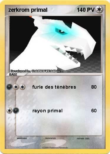 Pokemon zerkrom primal