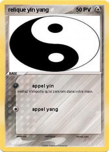 Pokemon relique yin yang