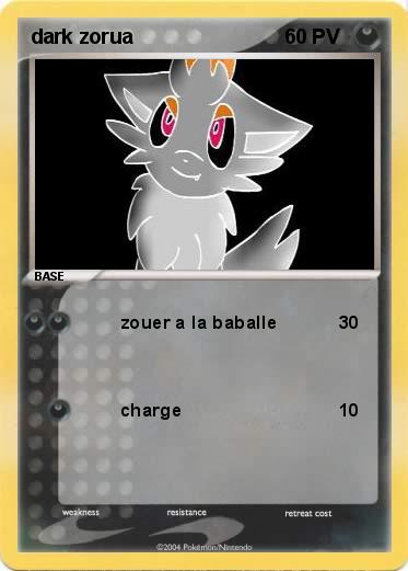 Pokemon dark zorua