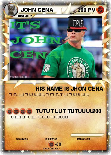 Pokemon JOHN CENA