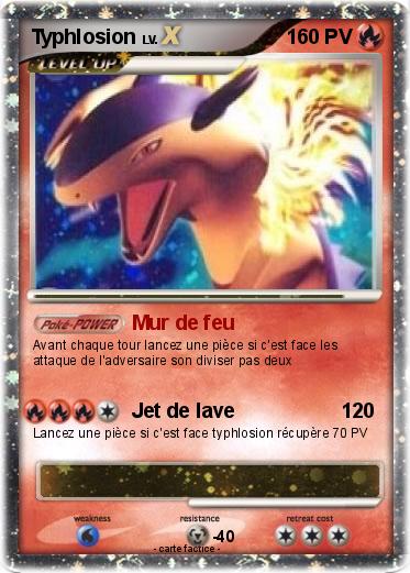 Pokemon Typhlosion