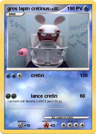 Pokemon gros lapin crétinus
