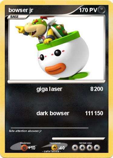 Pokemon bowser jr