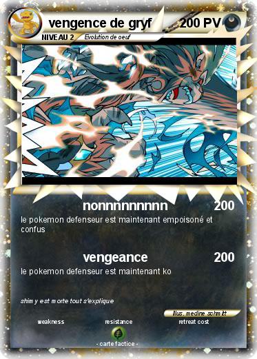 Pokemon vengence de gryf