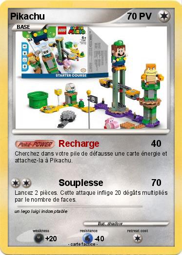 Pokemon lego luigi